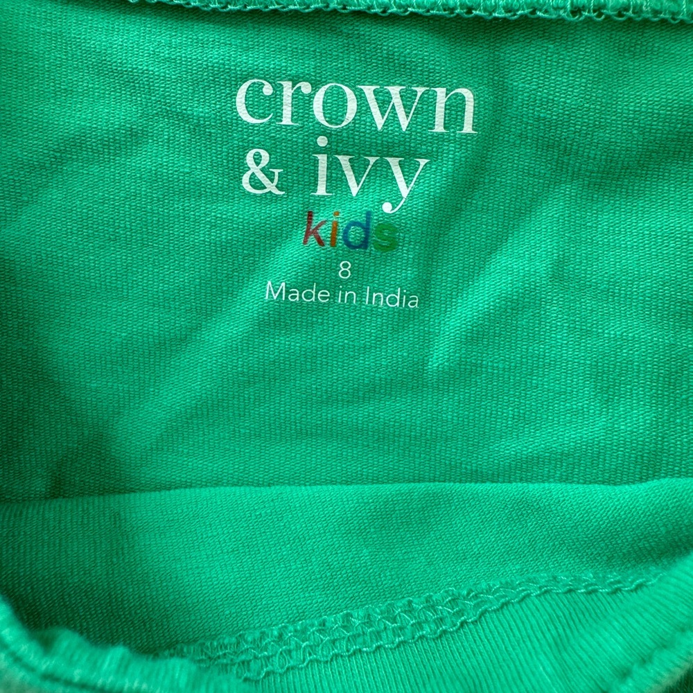 crown & ivy top size 7/8 - Picture 2 of 3